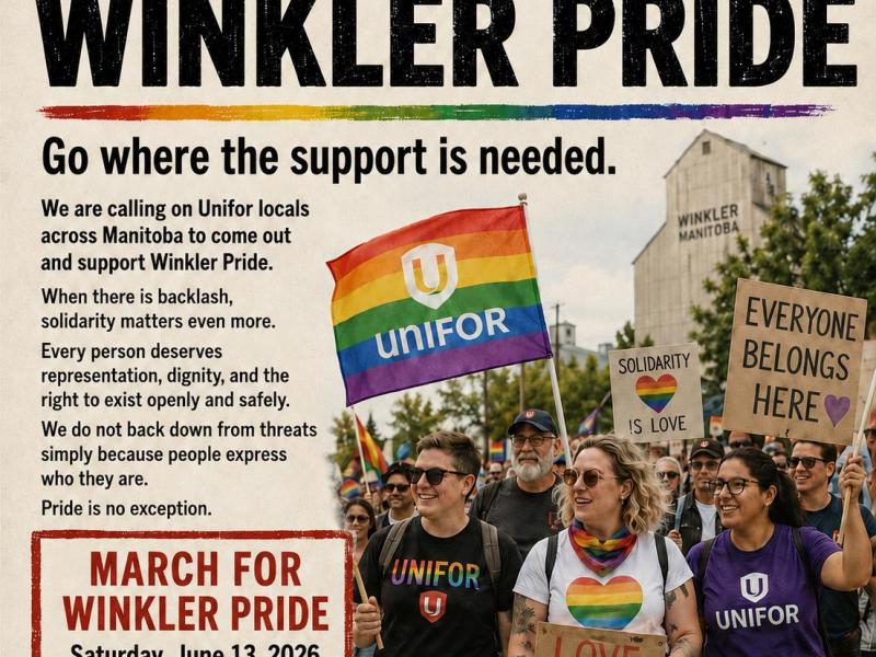 Show up for Winkler Pride, Sat June&nbsp;13